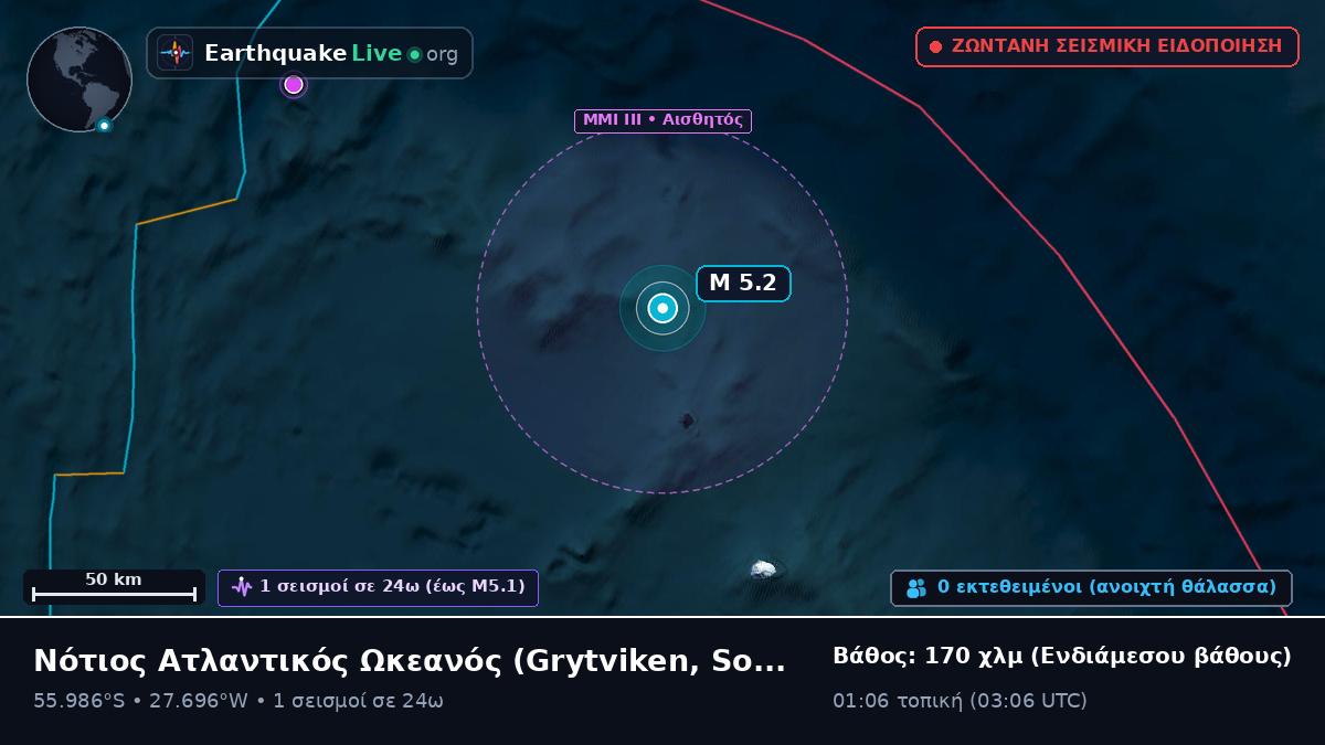 Νότιος Ατλαντικός Ωκεανός (South Georgia and the Islands)