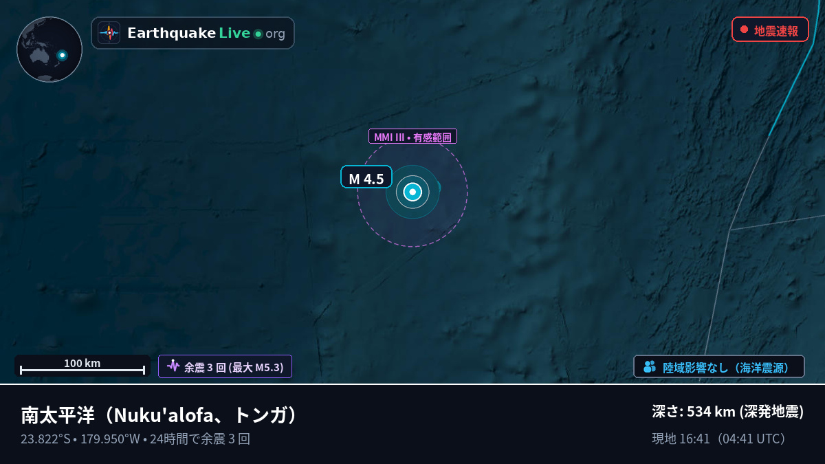 南太平洋 (トンガ)