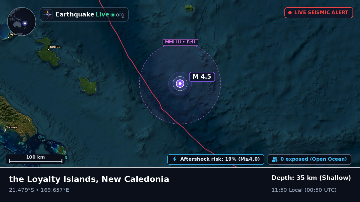 South Pacific Ocean (New Caledonia)