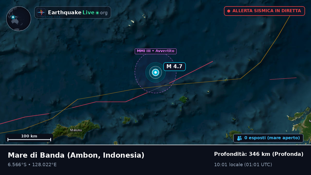 Mare di Banda (Indonesia)