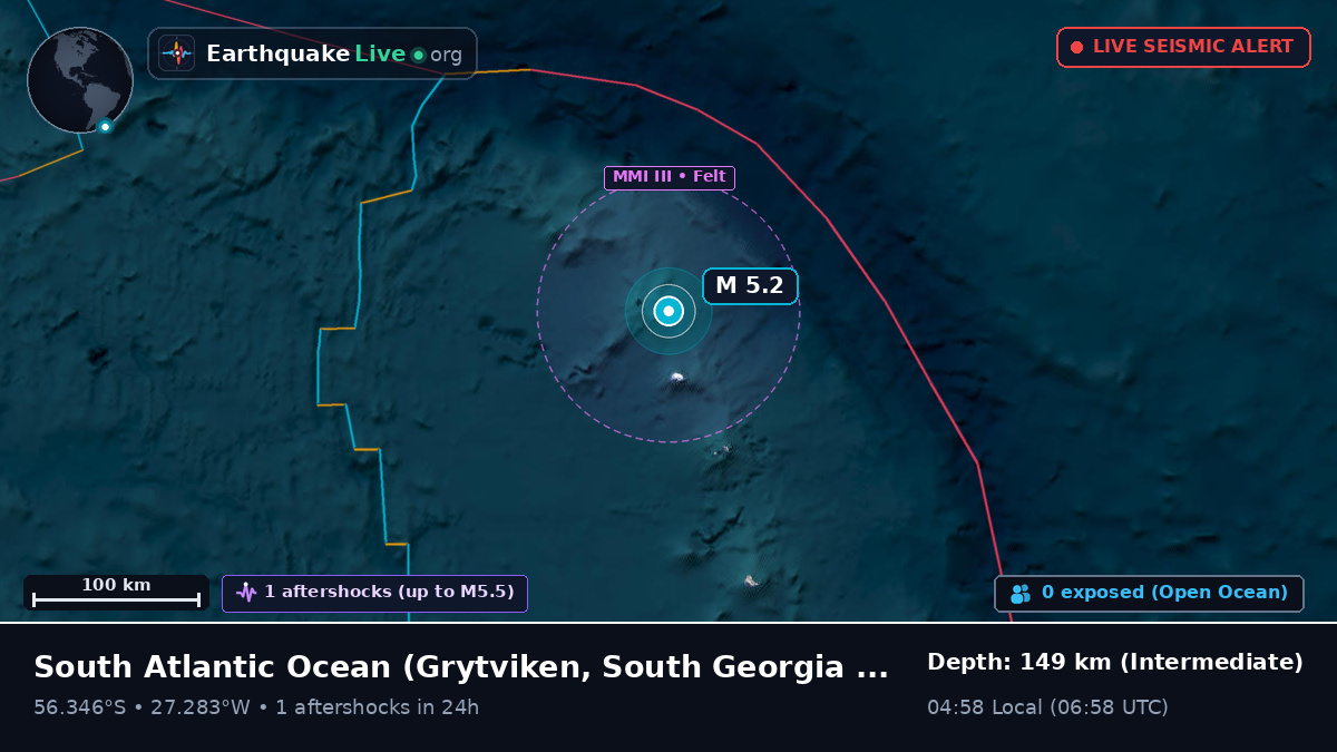 South Atlantic Ocean (South Georgia and the Islands)