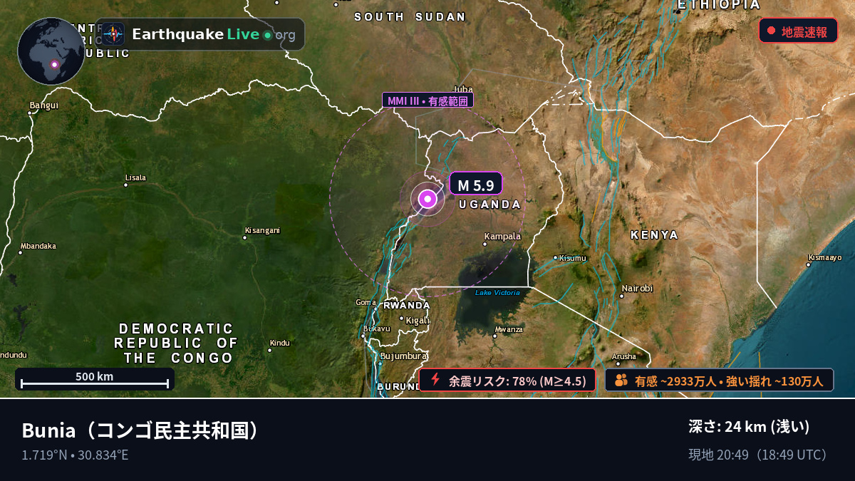 Orientale, コンゴ民主共和国