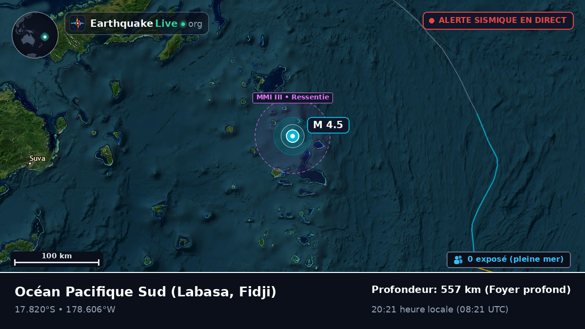 Océan Pacifique Sud (Fidji)