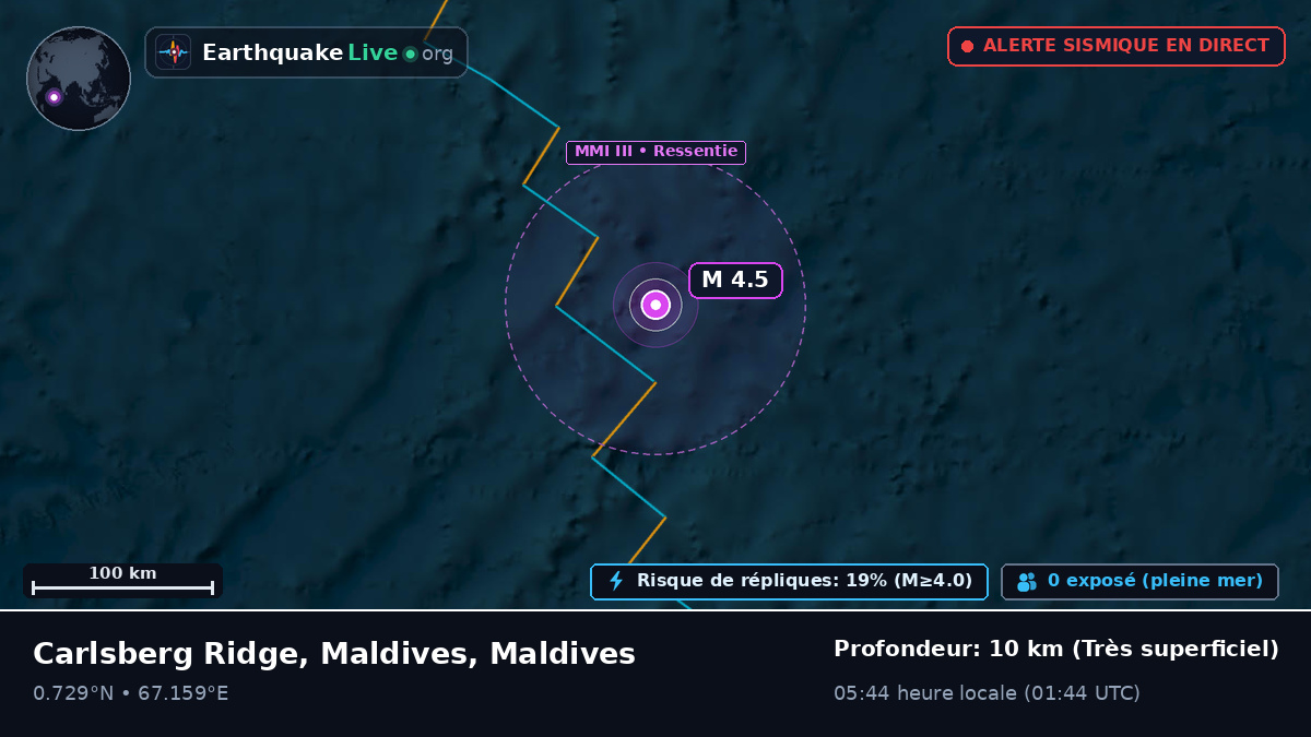 Océan Indien (Maldives)