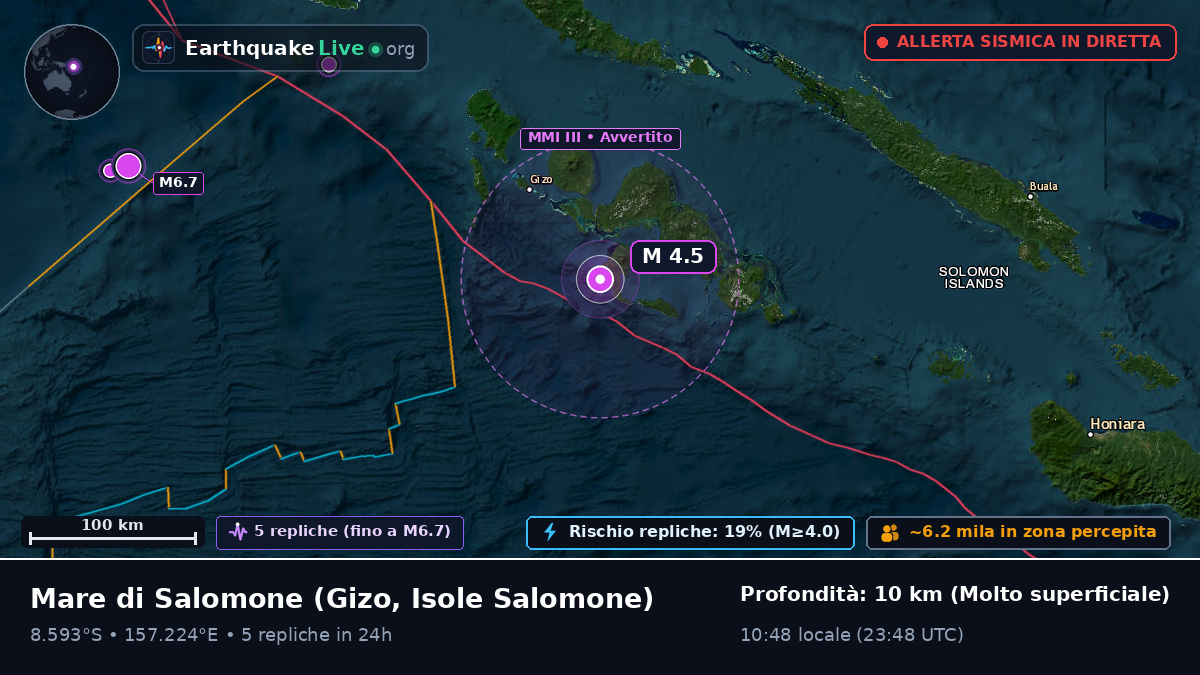 Mare di Salomone (Isole Salomone)