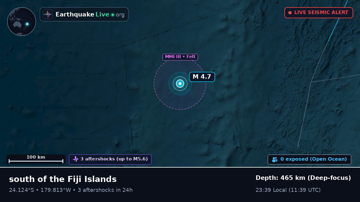 South Pacific Ocean (Tonga)