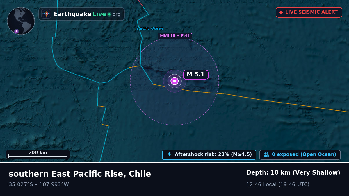 South Pacific Ocean (Chile)