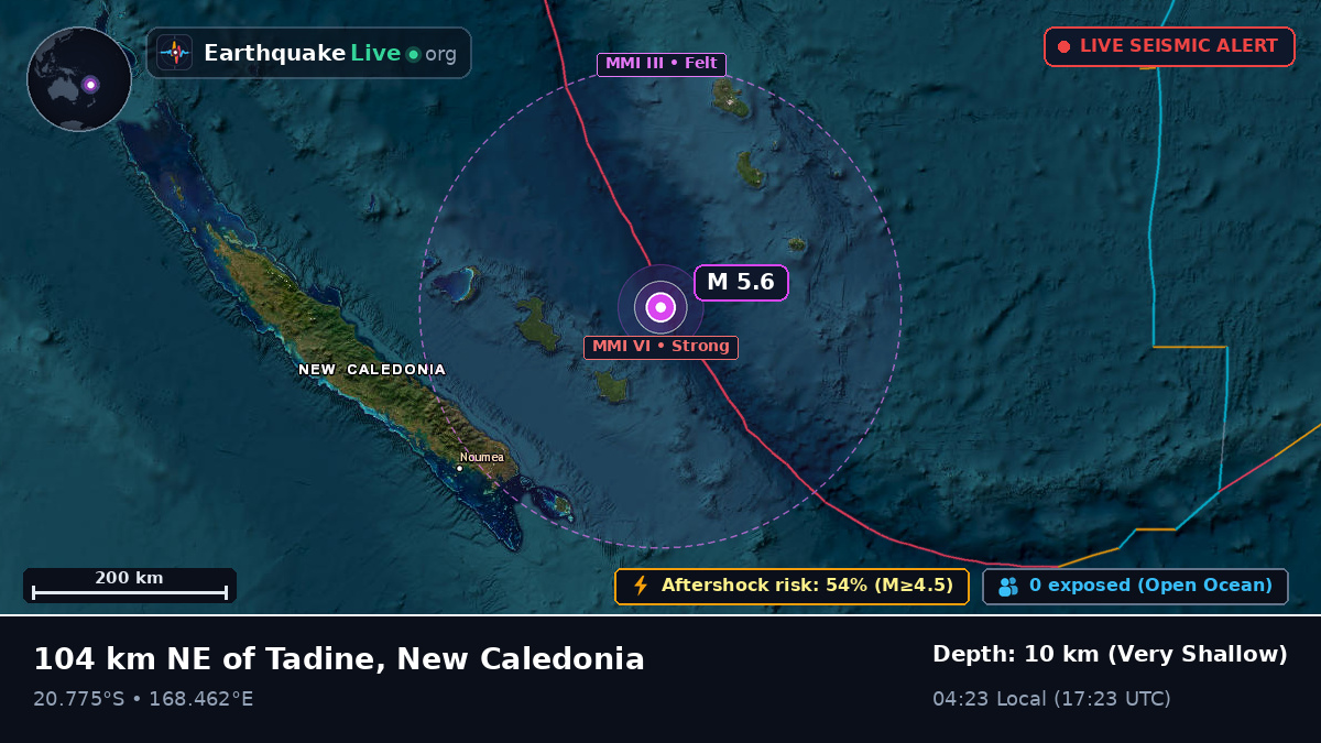 South Pacific Ocean (New Caledonia)