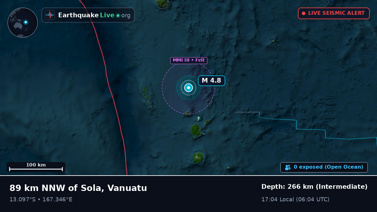 South Pacific Ocean (Vanuatu)