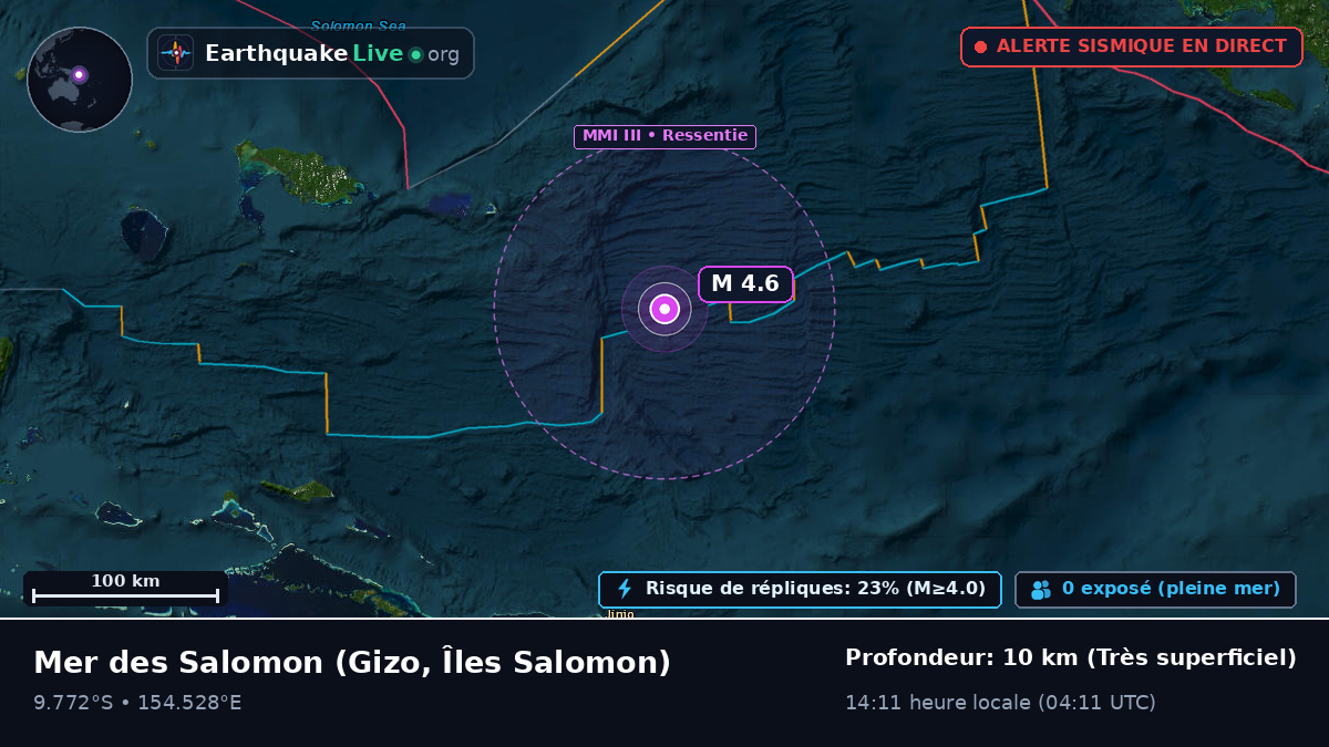 Mer des Salomon (Îles Salomon)