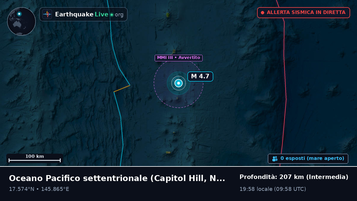 Oceano Pacifico settentrionale (Northern Mariana Islands)