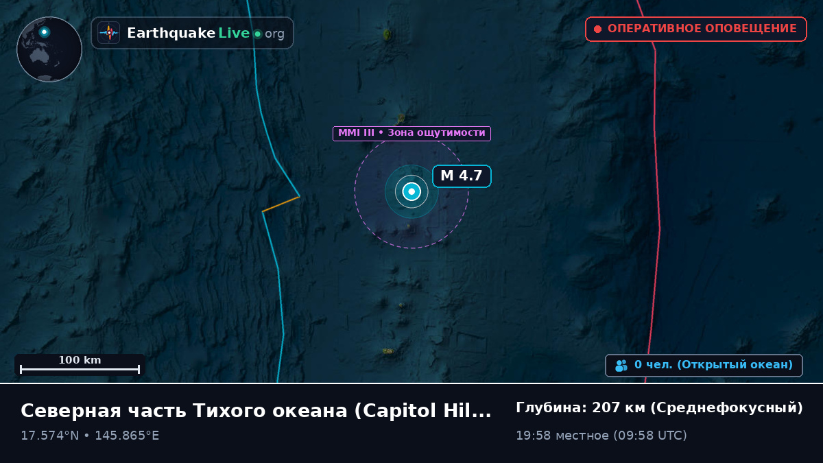 Северная часть Тихого океана (Northern Mariana Islands)
