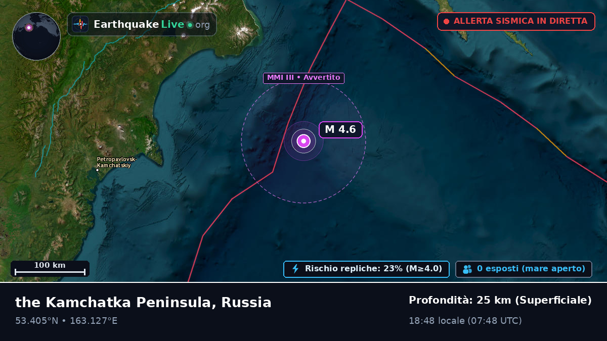 Oceano Pacifico settentrionale (Russia)