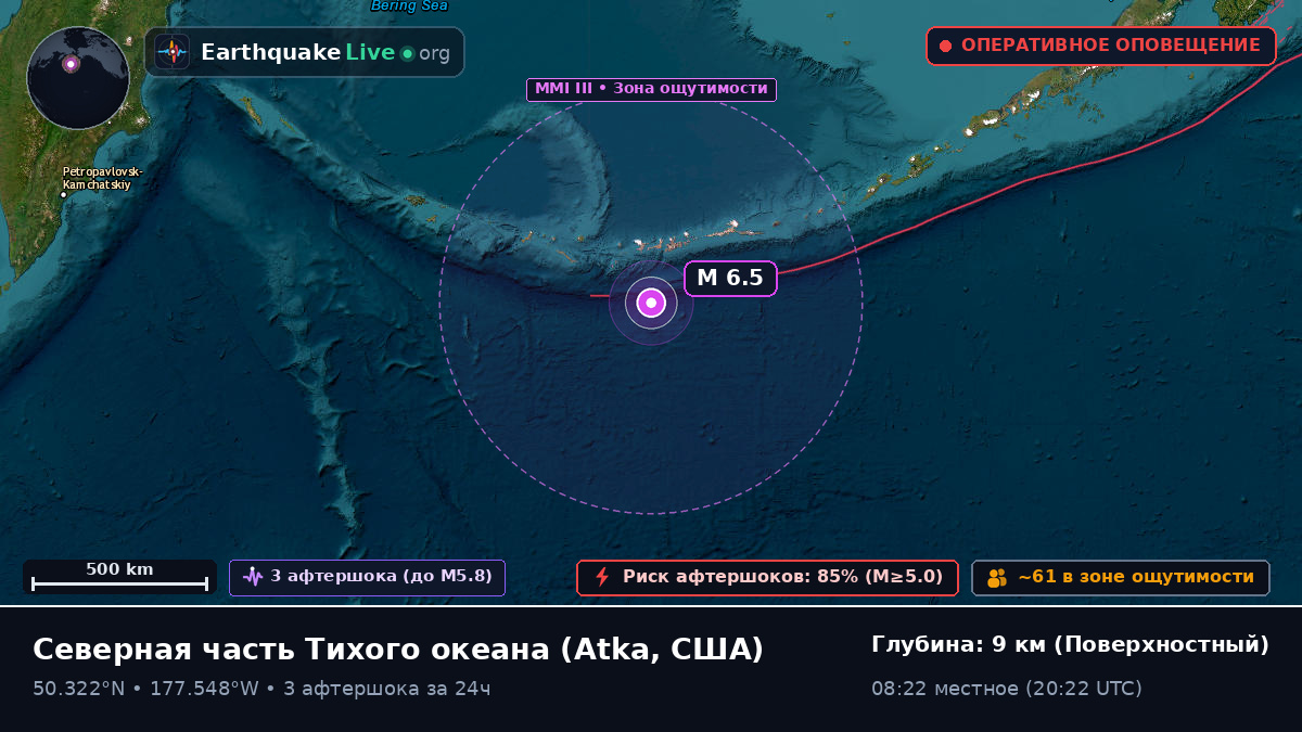 Северная часть Тихого океана (США)