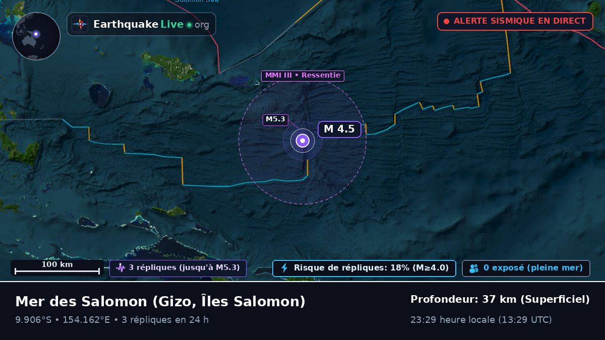 Mer des Salomon (Îles Salomon)