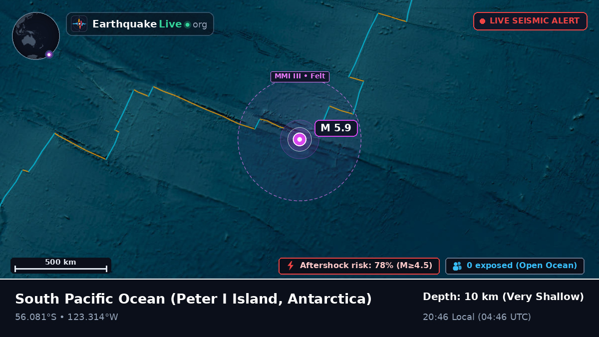 South Pacific Ocean (Antarctica)