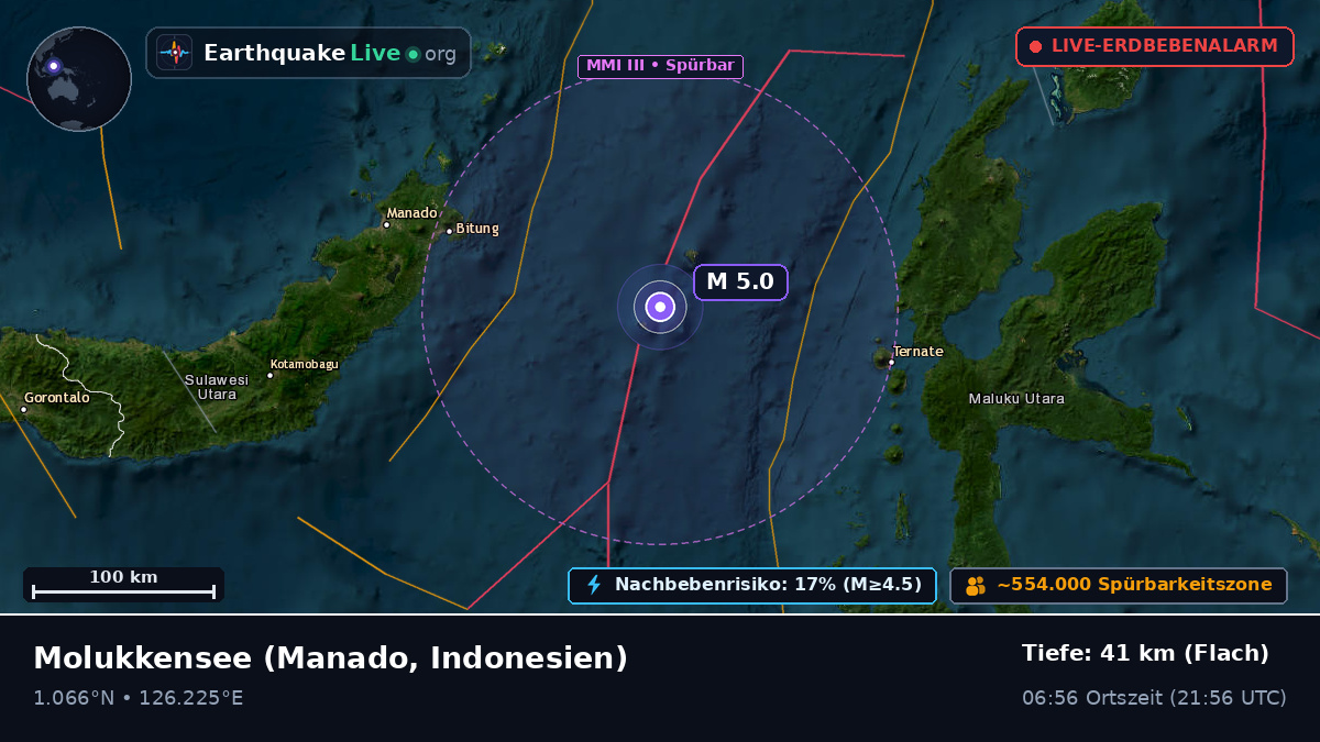 Molukkensee (Indonesien)