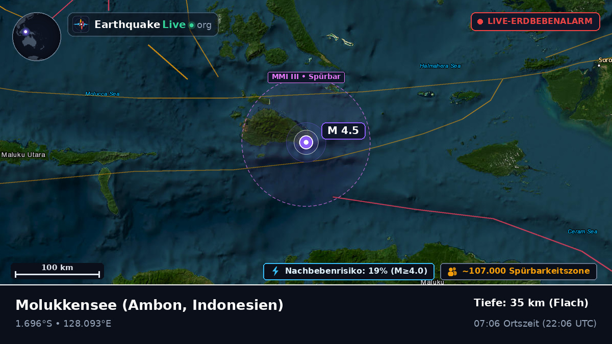Molukkensee (Indonesien)