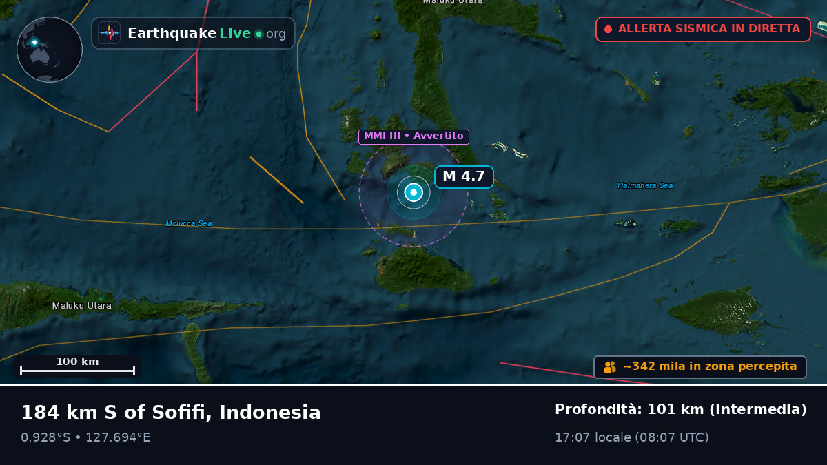 Mare delle Molucche (Indonesia)