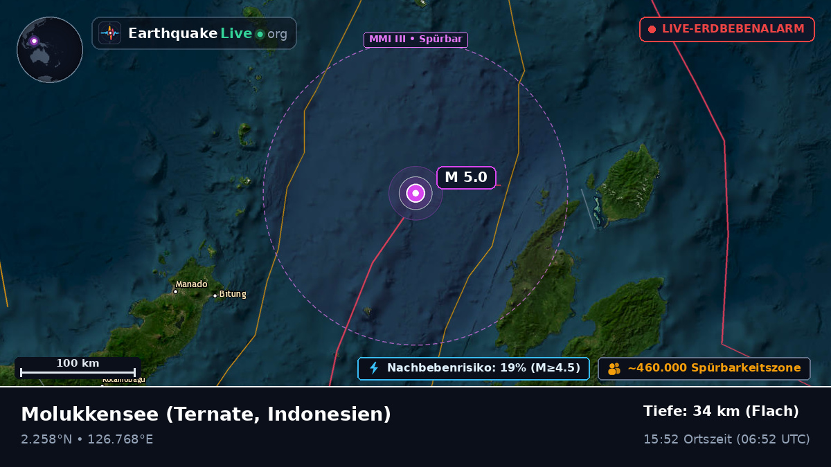 Molukkensee (Indonesien)