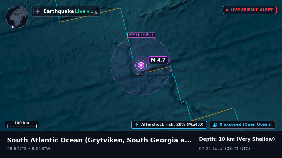 South Atlantic Ocean (South Georgia and the Islands)
