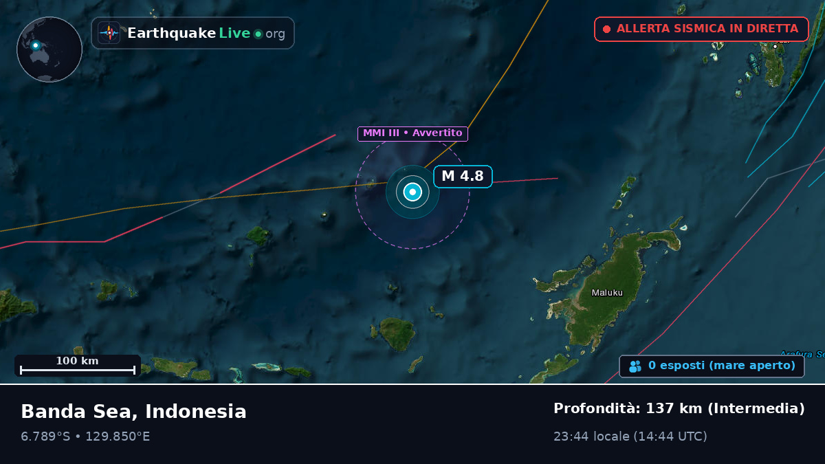 Mare di Banda (Indonesia)