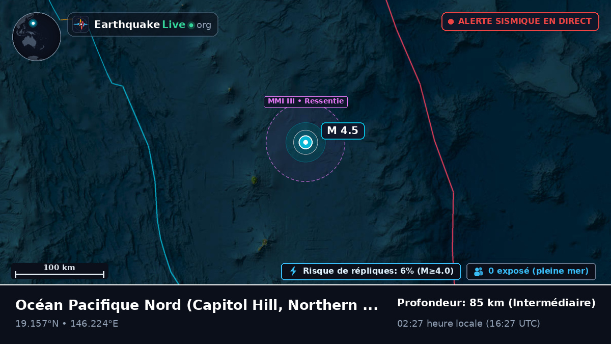 Océan Pacifique Nord (Northern Mariana Islands)