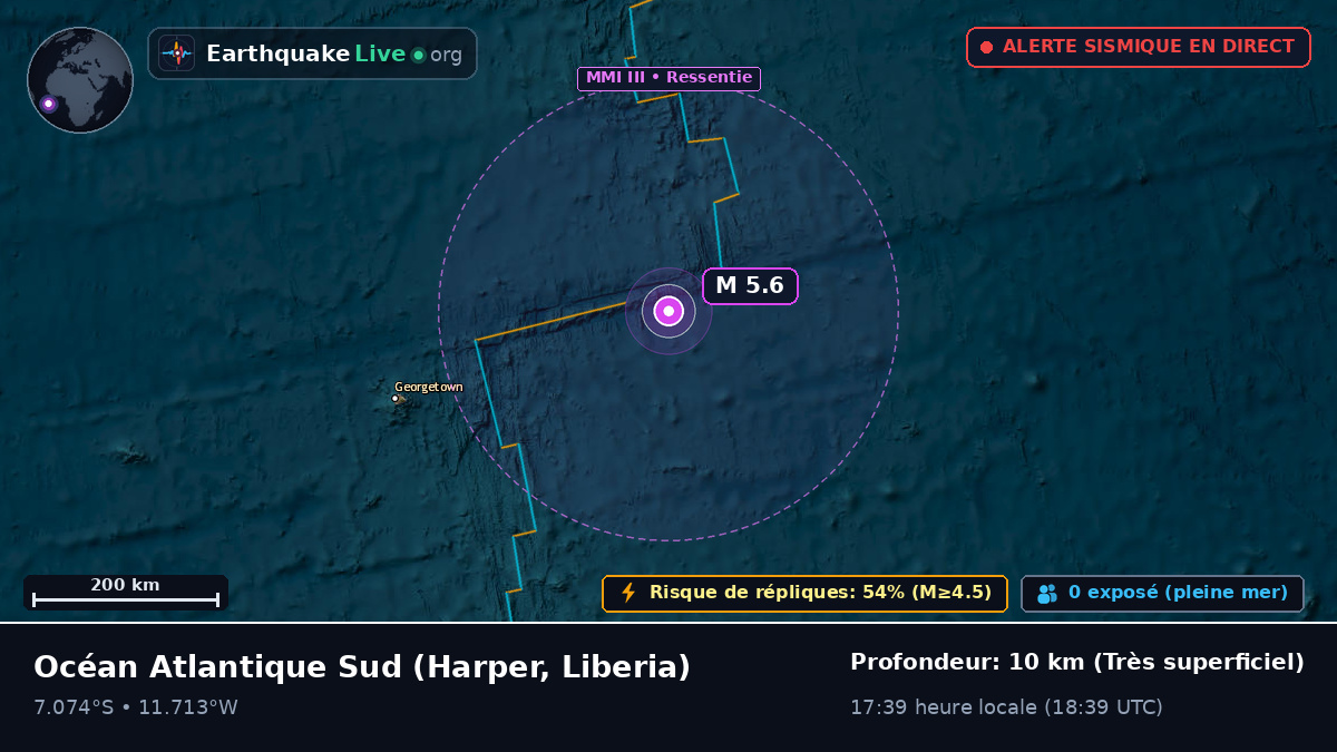 Océan Atlantique Sud (Liberia)