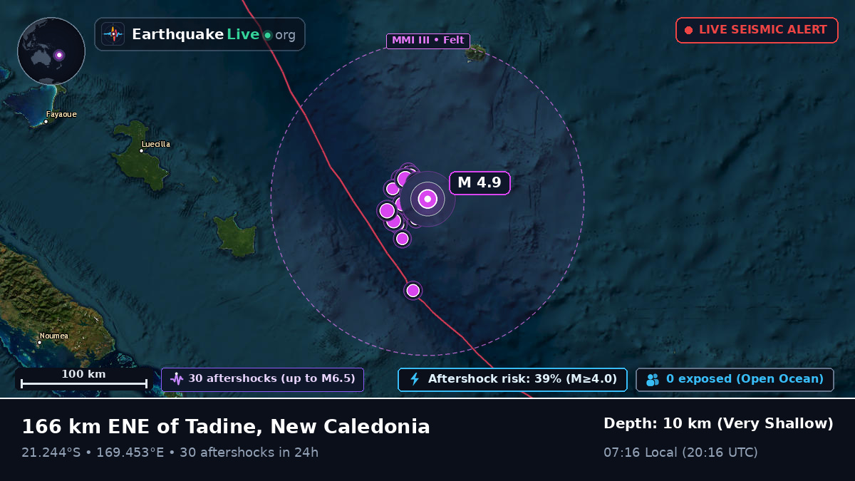 South Pacific Ocean (New Caledonia)