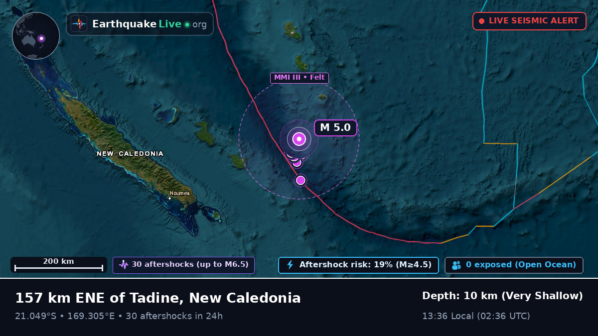 South Pacific Ocean (New Caledonia)