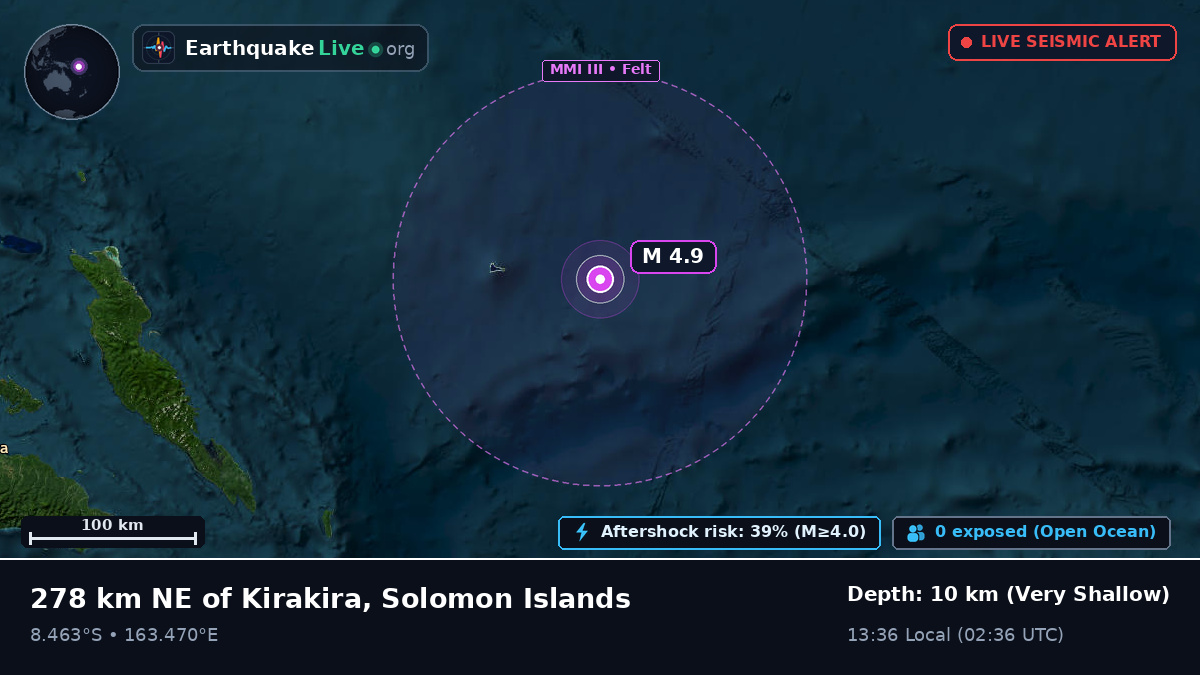 South Pacific Ocean (Solomon Islands)