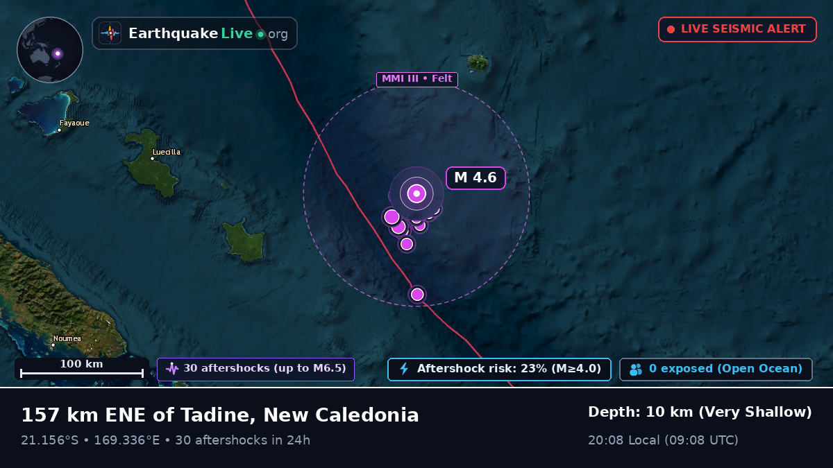 South Pacific Ocean (New Caledonia)