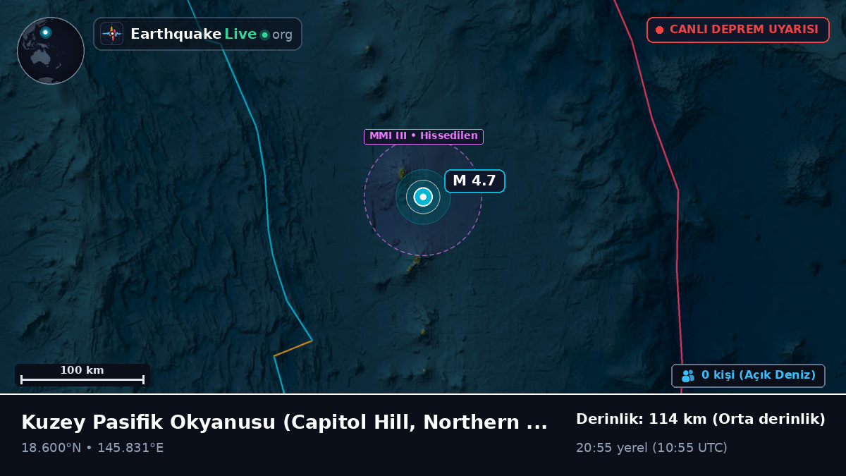 Kuzey Pasifik Okyanusu (Northern Mariana Islands)