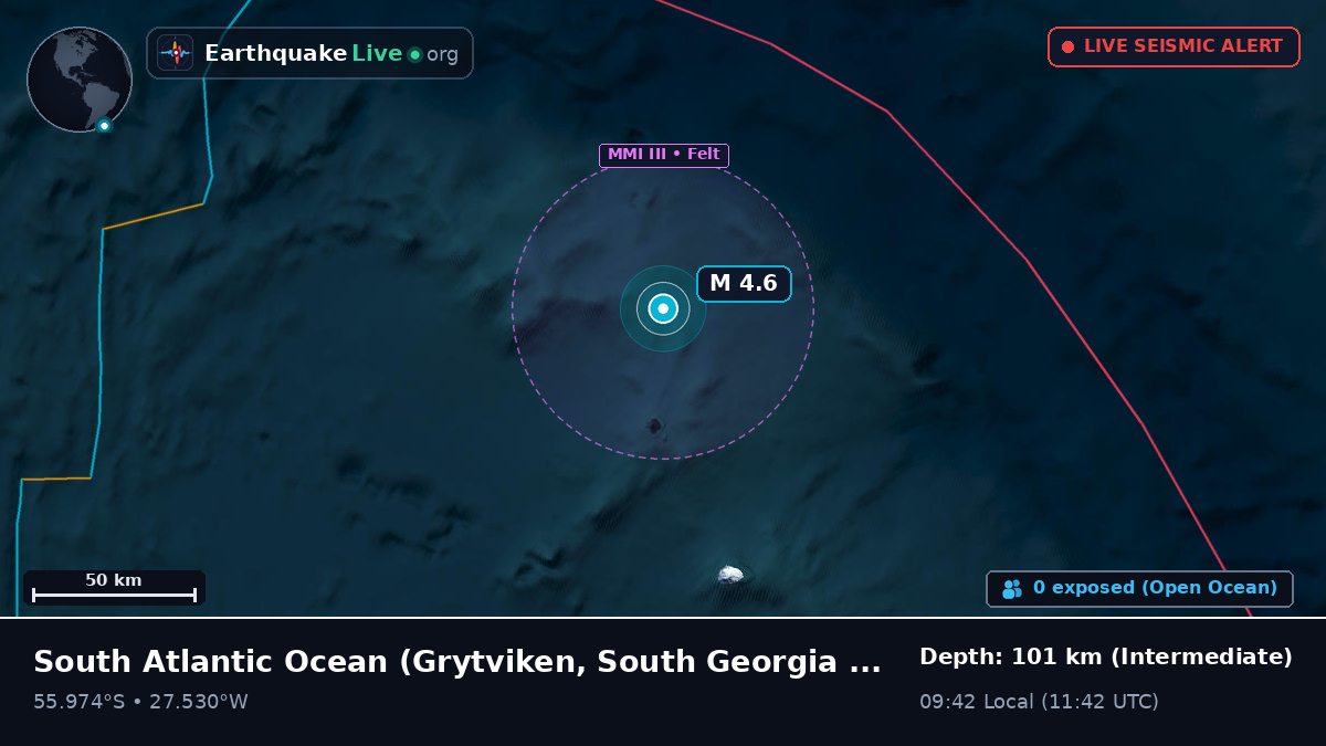 South Atlantic Ocean (South Georgia and the Islands)