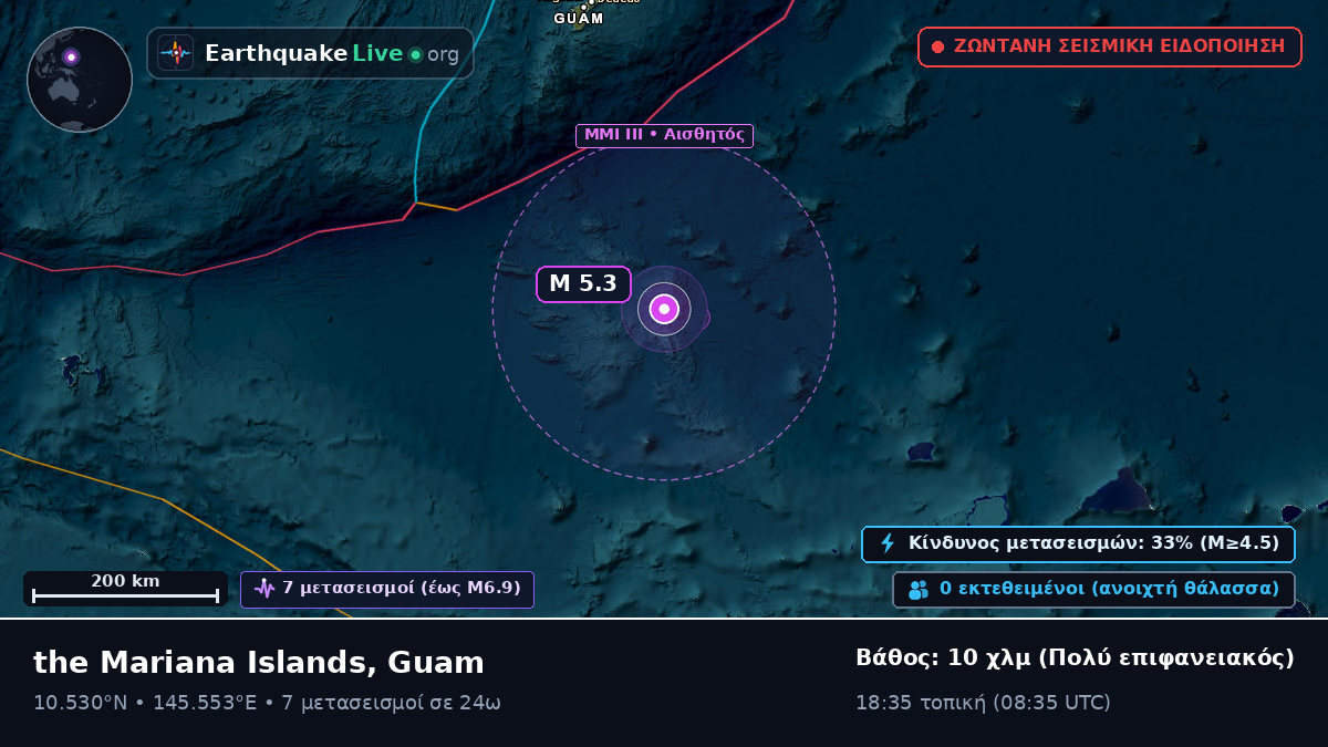 Βόρειος Ειρηνικός Ωκεανός (Guam)