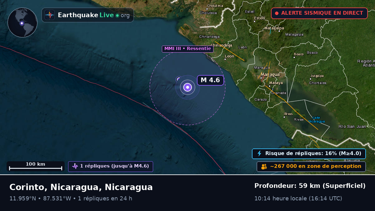 Mer des Caraïbes (Nicaragua)