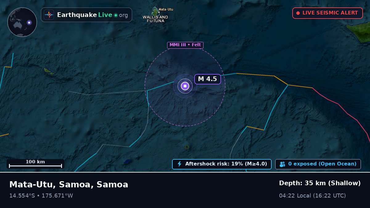 South Pacific Ocean (Samoa)