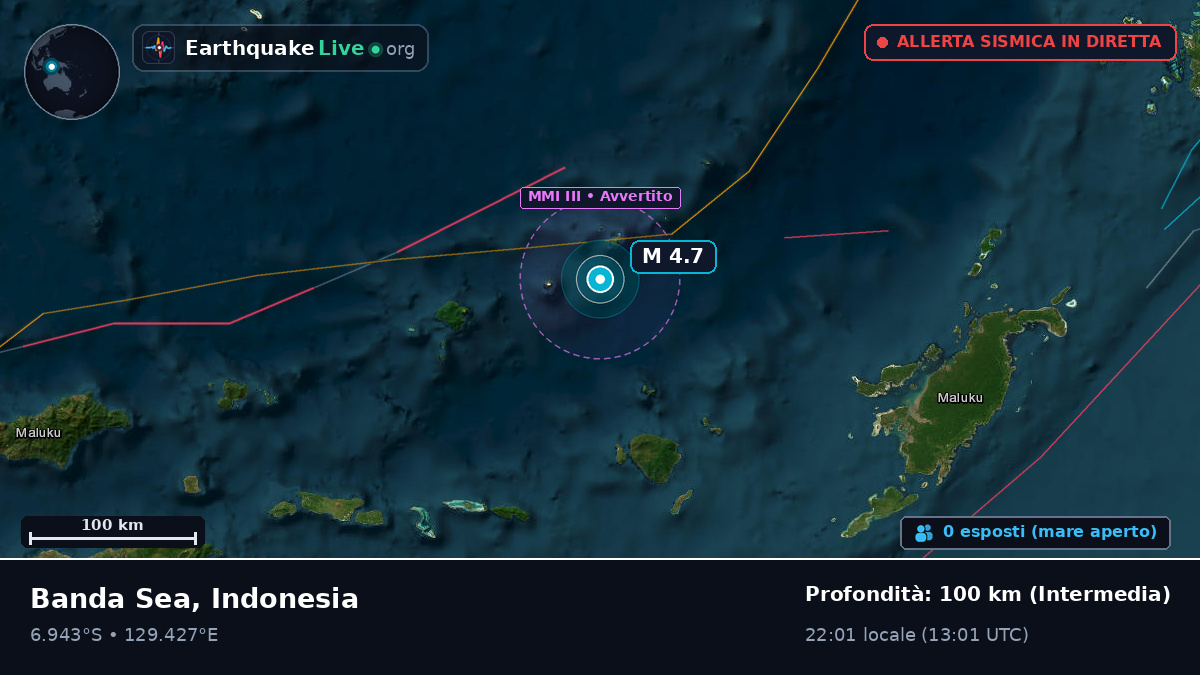 Mare di Banda (Indonesia)