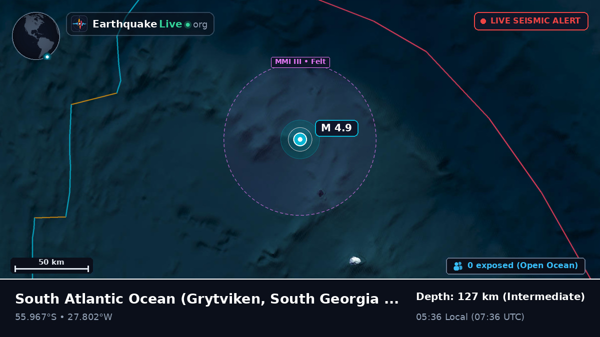 South Atlantic Ocean (South Georgia and the Islands)