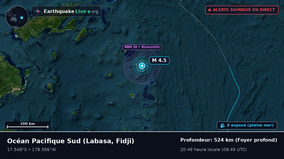 Océan Pacifique Sud (Fidji)