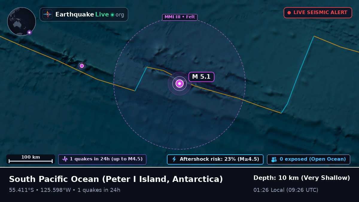 South Pacific Ocean (Antarctica)