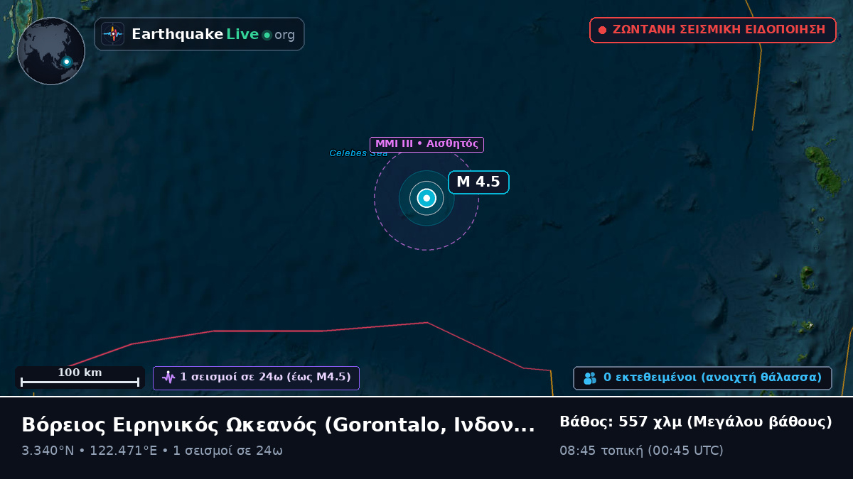 Βόρειος Ειρηνικός Ωκεανός (Ινδονησία)
