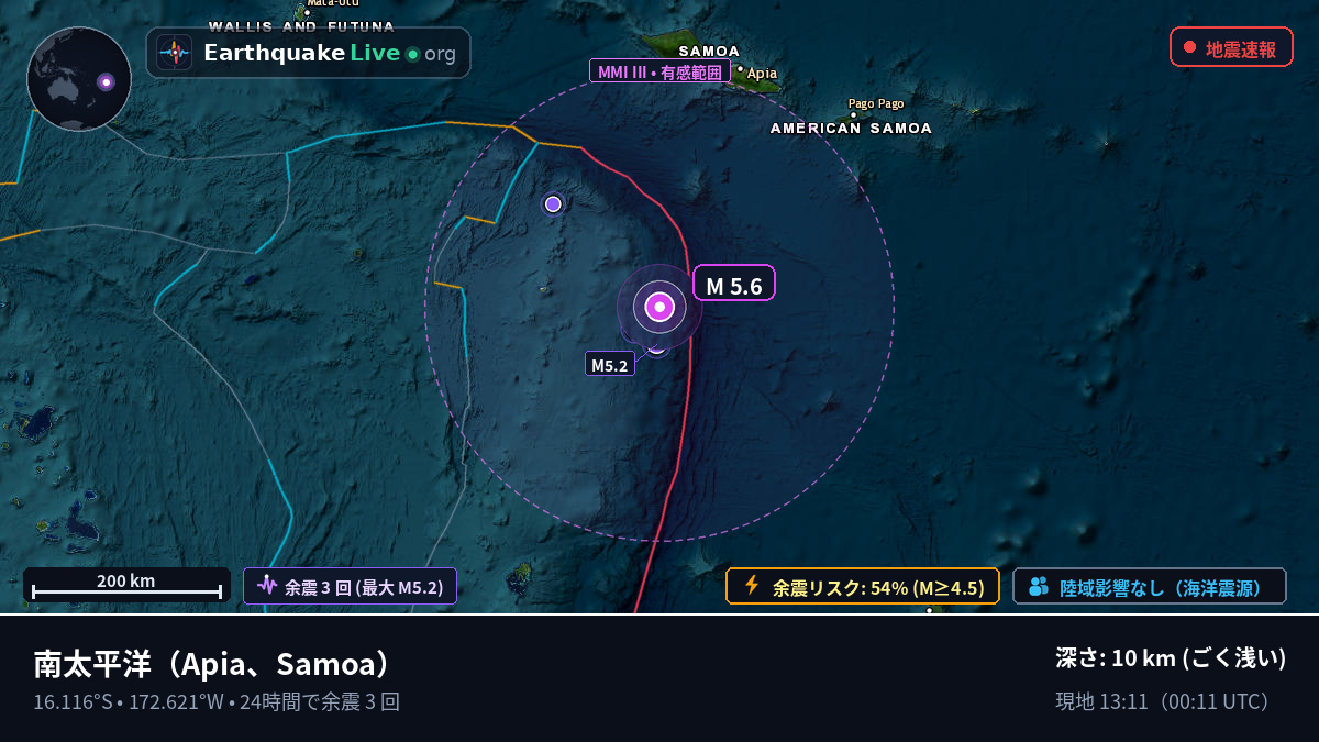 南太平洋 (Samoa)