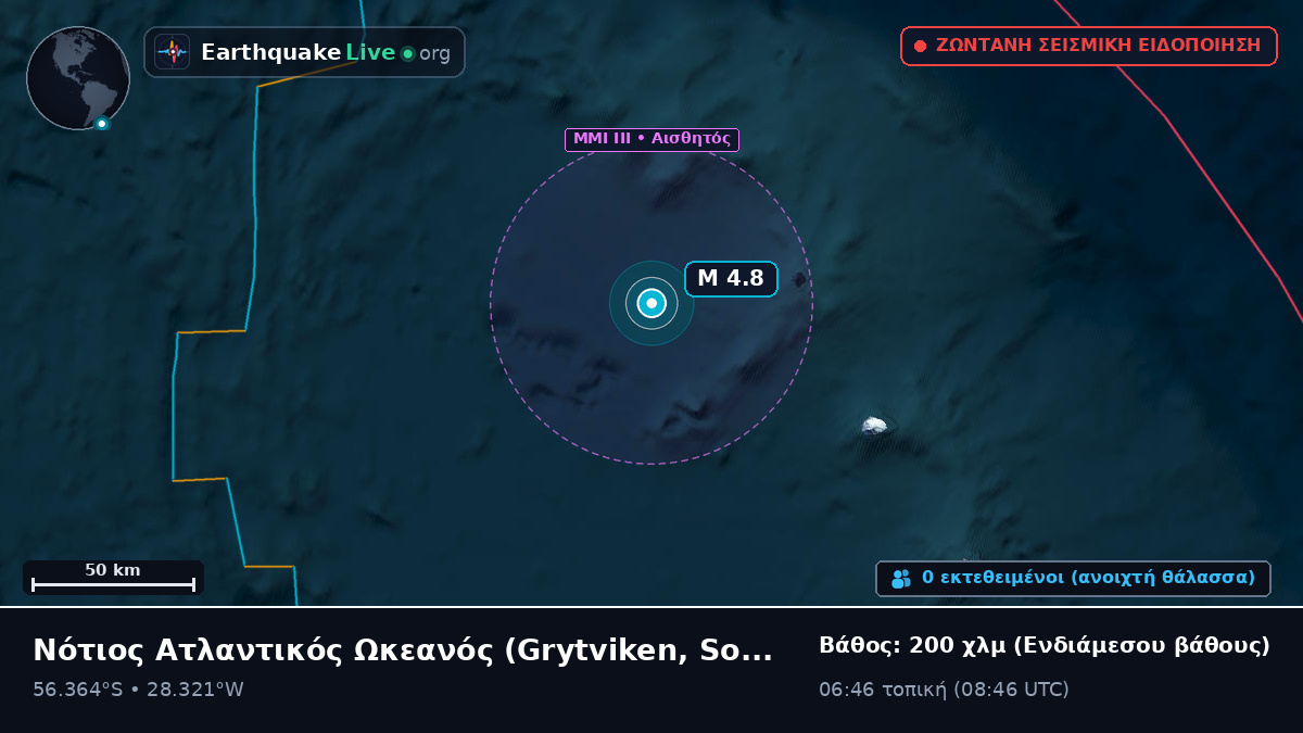 Νότιος Ατλαντικός Ωκεανός (South Georgia and the Islands)