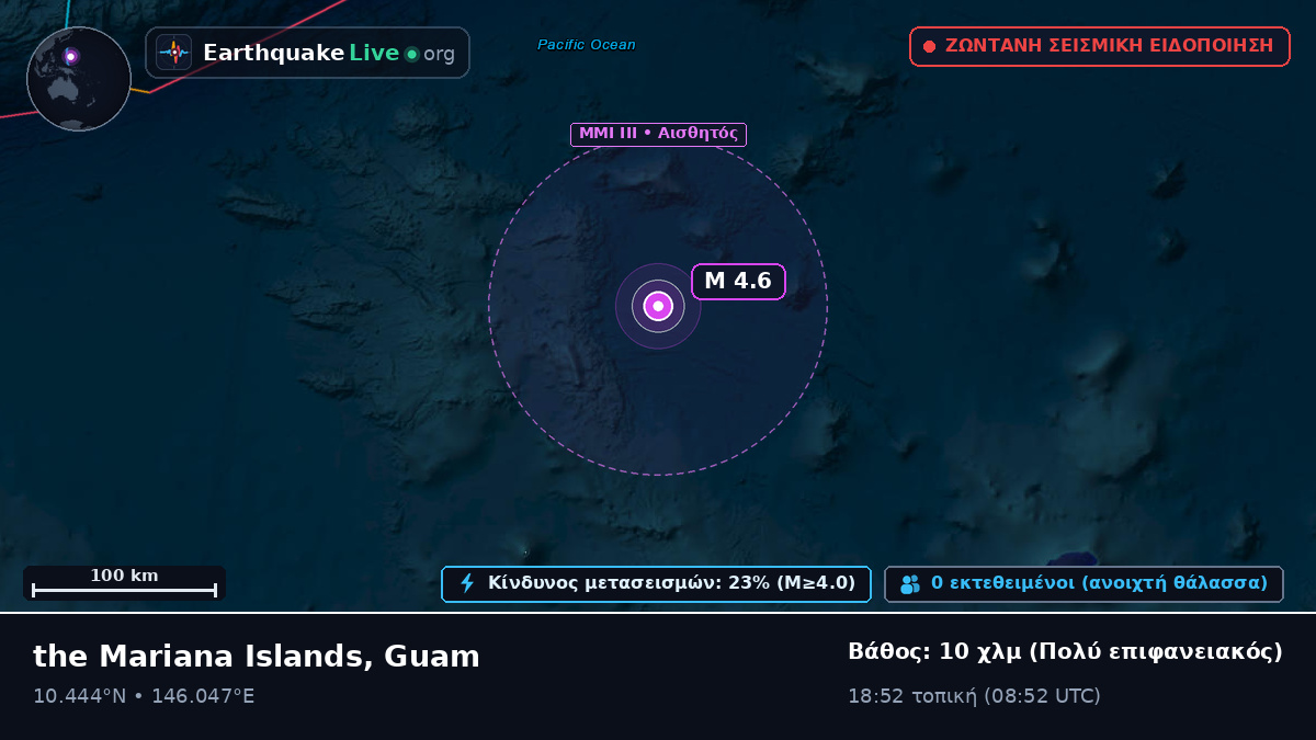 Βόρειος Ειρηνικός Ωκεανός (Guam)