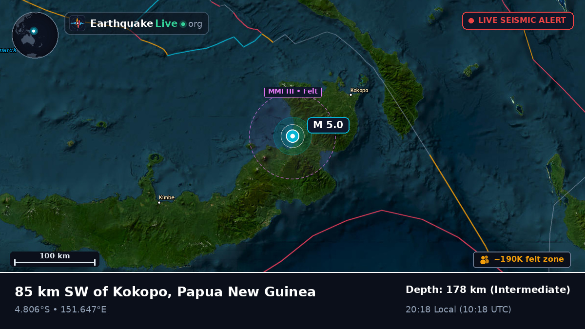 East New Britain, Papua New Guinea
