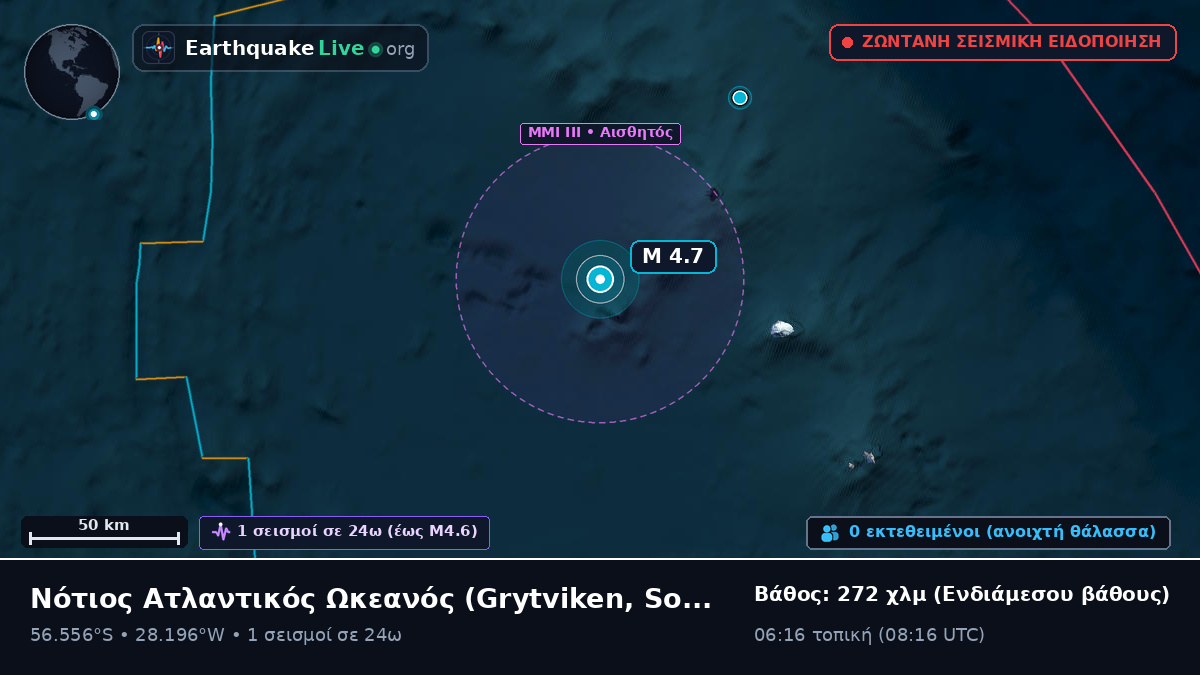 Νότιος Ατλαντικός Ωκεανός (South Georgia and the Islands)