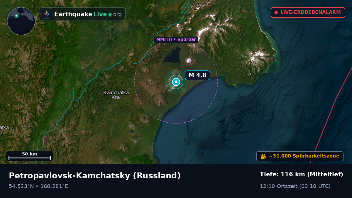 Kamchatka, Russland