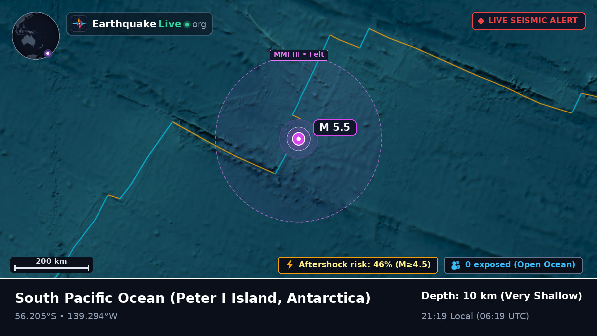 South Pacific Ocean (Antarctica)