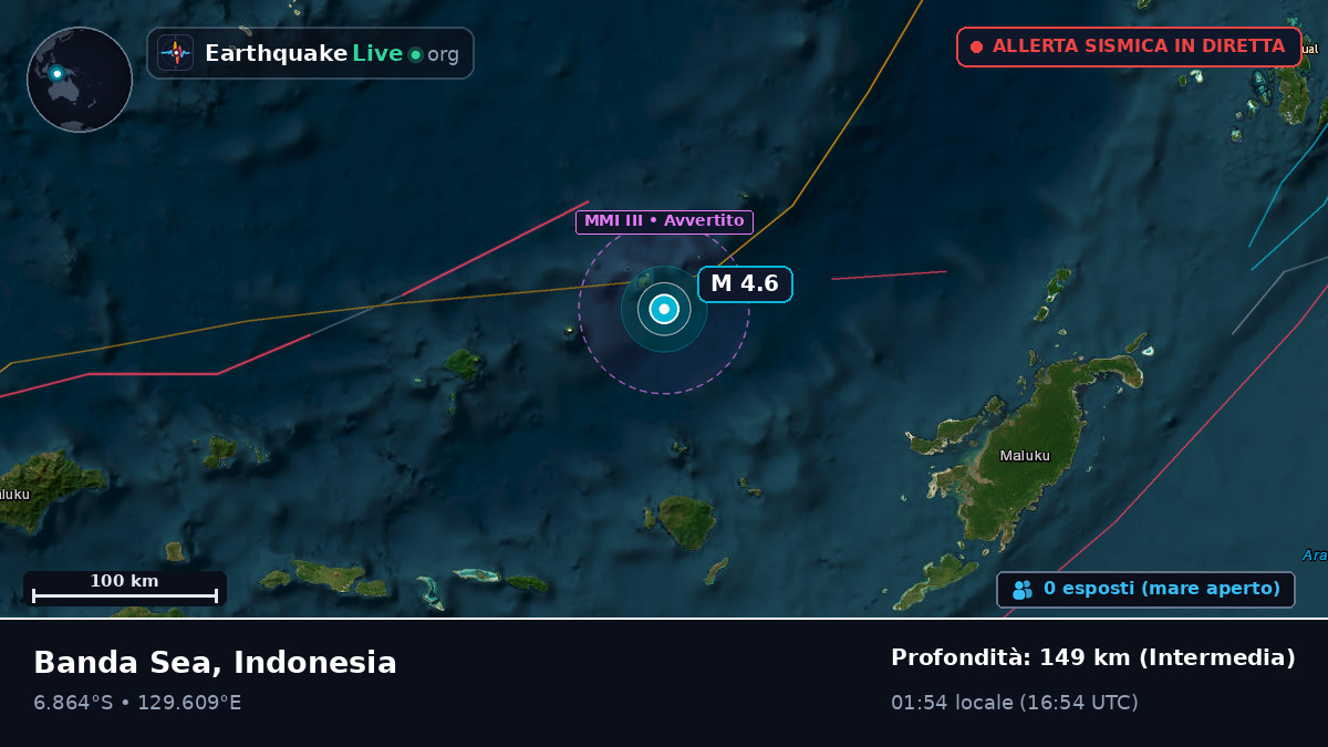 Mare di Banda (Indonesia)